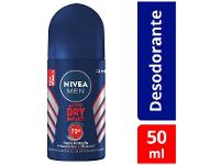 Desodorante Antitranspirante Roll On Nivea Men Active Dry Impact Masculino 50ml - 12