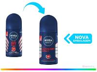 Desodorante Antitranspirante Roll On Nivea Men Active Dry Impact Masculino 50ml - 2