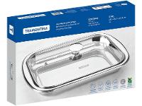 Assadeira Tramontina Retangular de Aço - 6