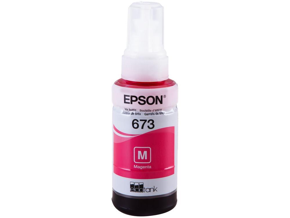 Garrafa de Tinta Magenta Epson T673320-AL Original Refil - 1