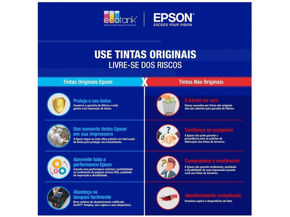 Garrafa de Tinta Magenta Epson T673320-AL Original Refil - 3