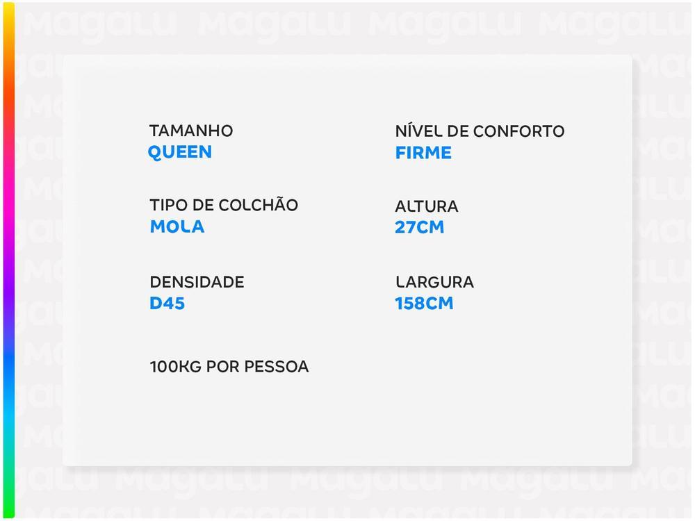 Colchão Queen Castor Mola Pocket - 3