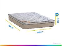 Colchão Queen Castor Mola Pocket