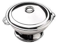 Sopeira Inox Redonda com Tampa Tramontina - 1