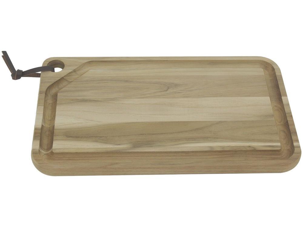 Tábua para Churrasco de Madeira Retangular Tramonti - 1