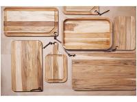 Tábua para Churrasco de Madeira Retangular Tramonti - 2