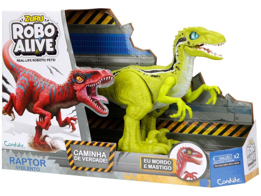 Robô com Movimento Zuru Alive Rampaging Raptor - 6
