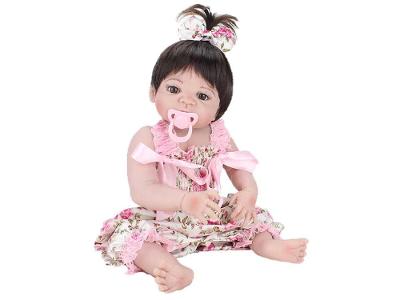 Boneca Reborn Laura Baby Mini Pink Flower