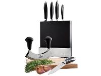 Cepo de Madeira com 5 Facas - 1