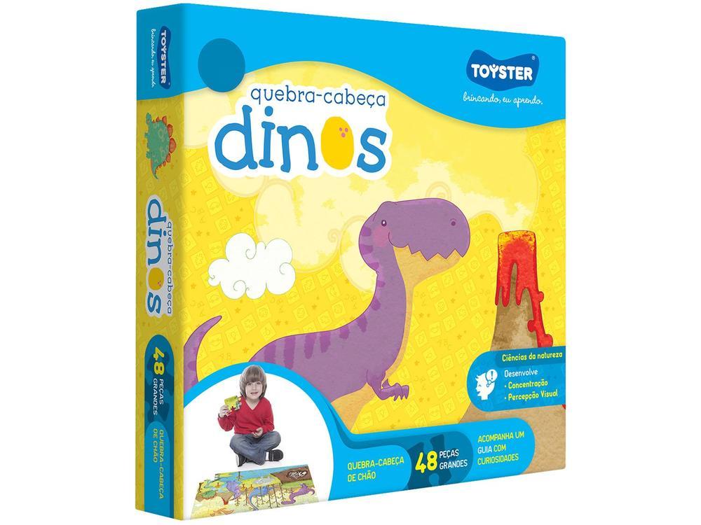 Quebra-cabeça 48 Peças Dinossauros Grandão - 5