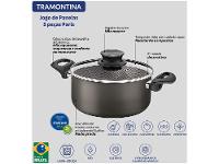 Jogo de Panelas Tramontina Antiaderente