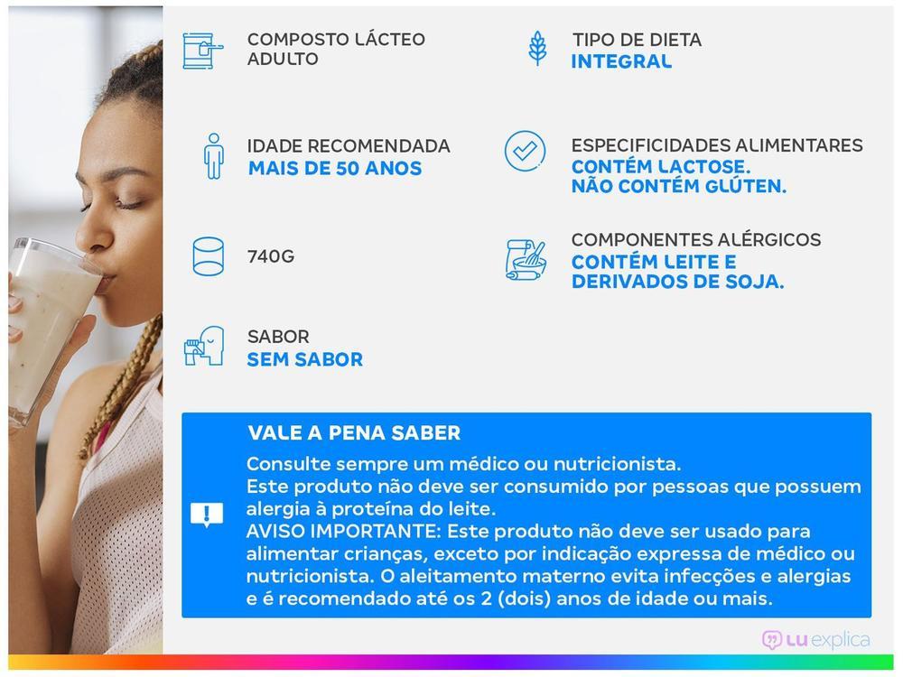 Composto Lácteo Nutren Senior Sem Sabor Integral 740g - 13