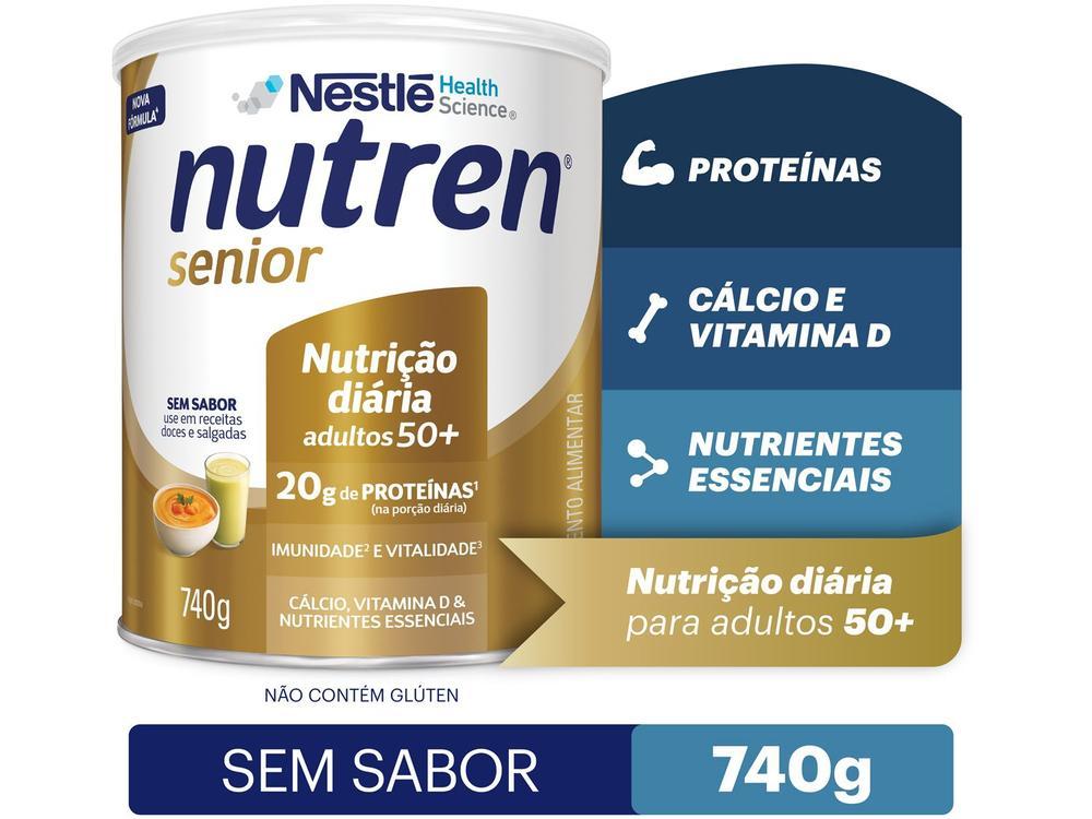 Composto Lácteo Nutren Senior Sem Sabor Integral 740g - 3