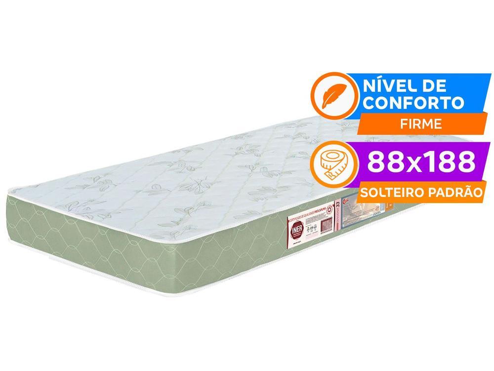 Colchão Solteiro Castor Espuma D-33 18cm de Altura - 2