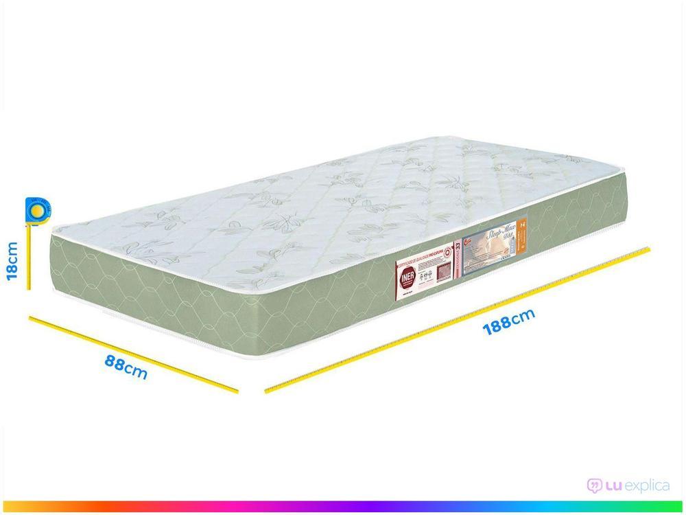 Colchão Solteiro Castor Espuma D-33 18cm de Altura - 4