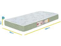 Colchão Solteiro Castor Espuma D-33 18cm de Altura - 8