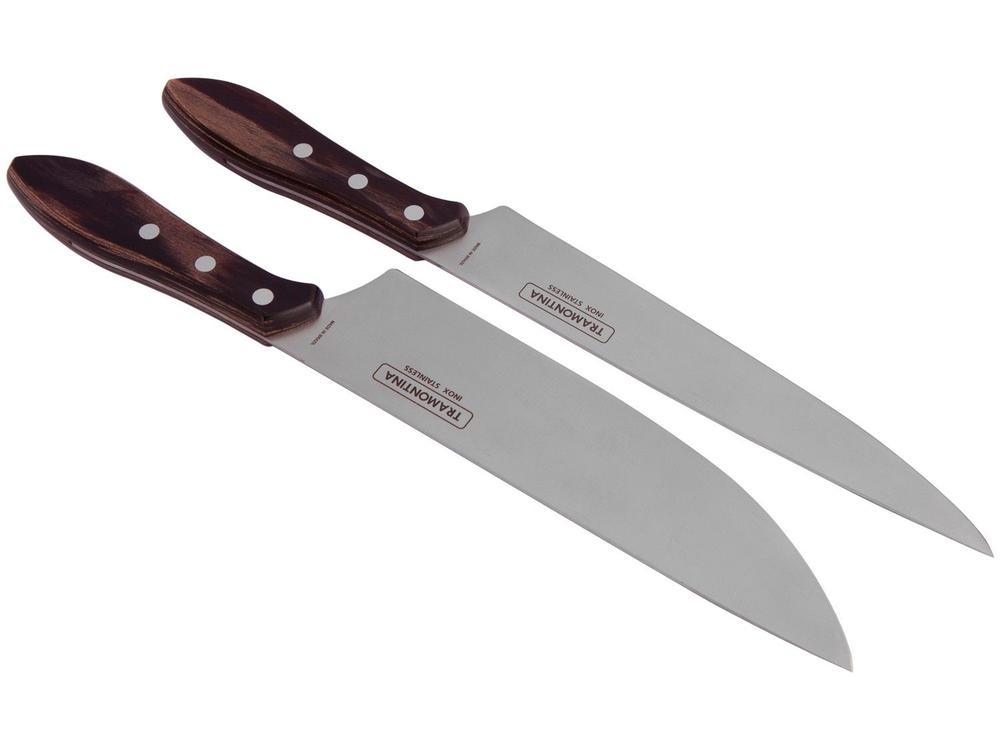 Jogo de Facas Churrasco Tramontina Inox com Suport - 4