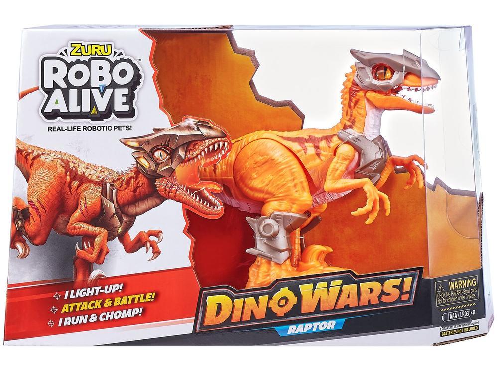 Dinossauro Zuru Robo Alive Dino Wars Raptor - 6