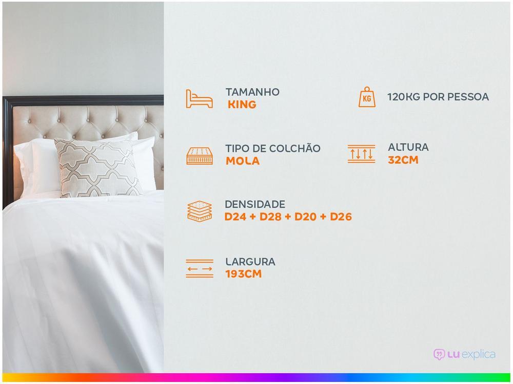 Colchão King Castor Mola Ensacadas/Pocket - 19