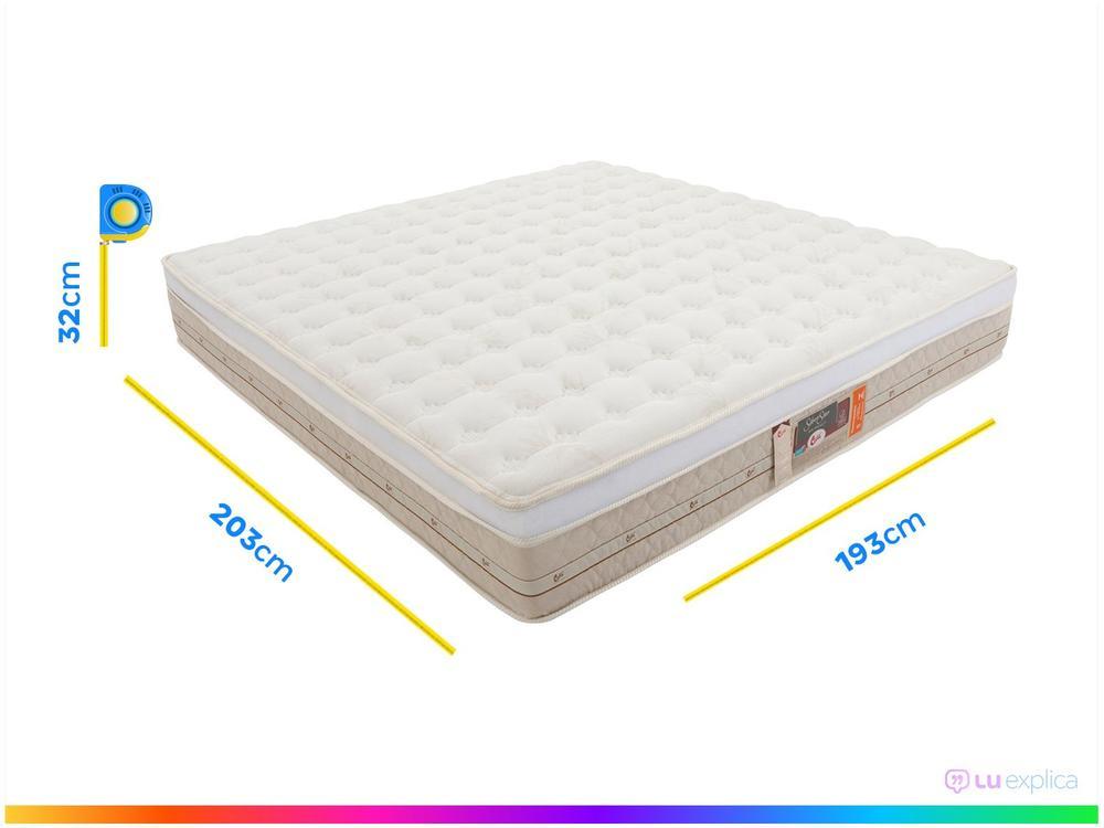 Colchão King Castor Mola Ensacadas/Pocket - 4