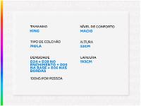 Colchão King Castor Mola Ensacadas/Pocket - 3