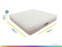 Colchão King Castor Mola Ensacadas/Pocket