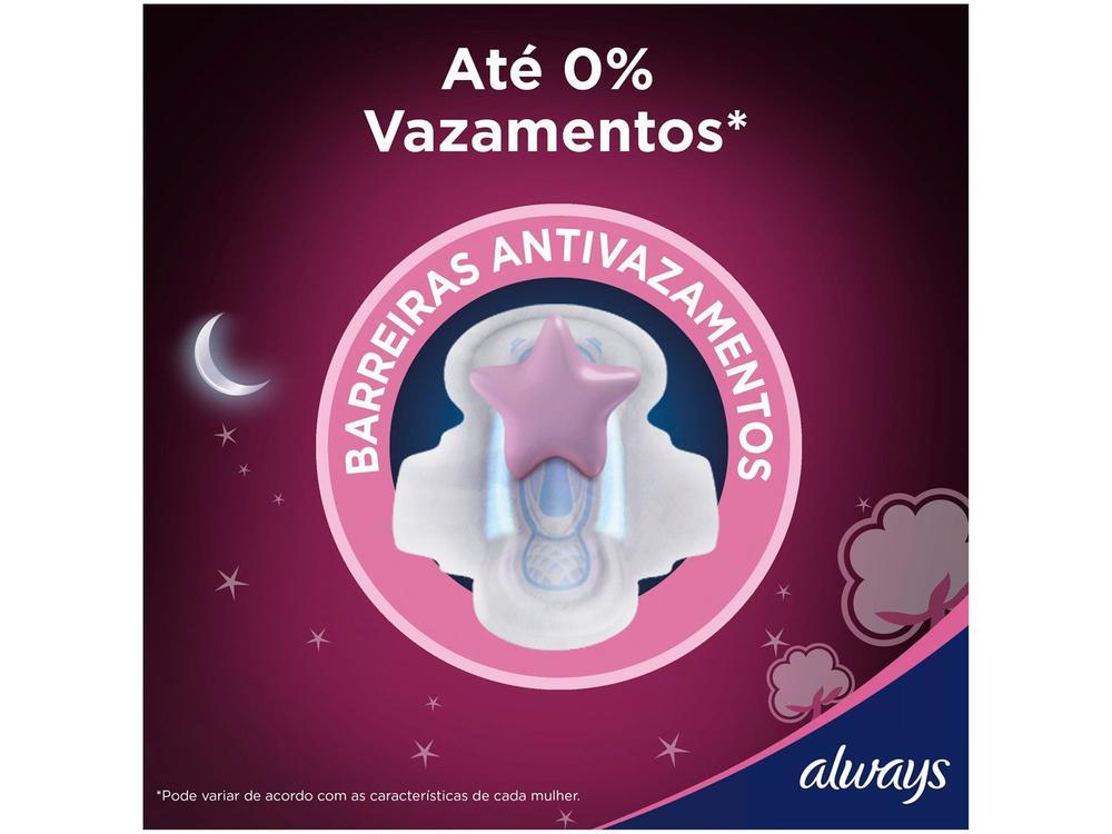 Absorvente Noturno Always Noites Tranquilas Suave G - 16