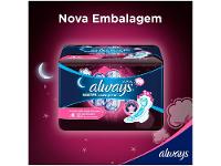 Absorvente Noturno Always Noites Tranquilas Suave G - 15