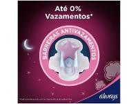 Absorvente Noturno Always Noites Tranquilas Suave G - 16