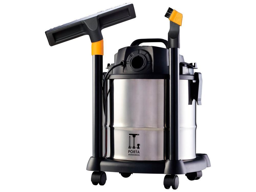 Aspirador de Pó e Água Wap GTW Inox 20 com Porta Acessórios 1600W Inox e Preto - 5