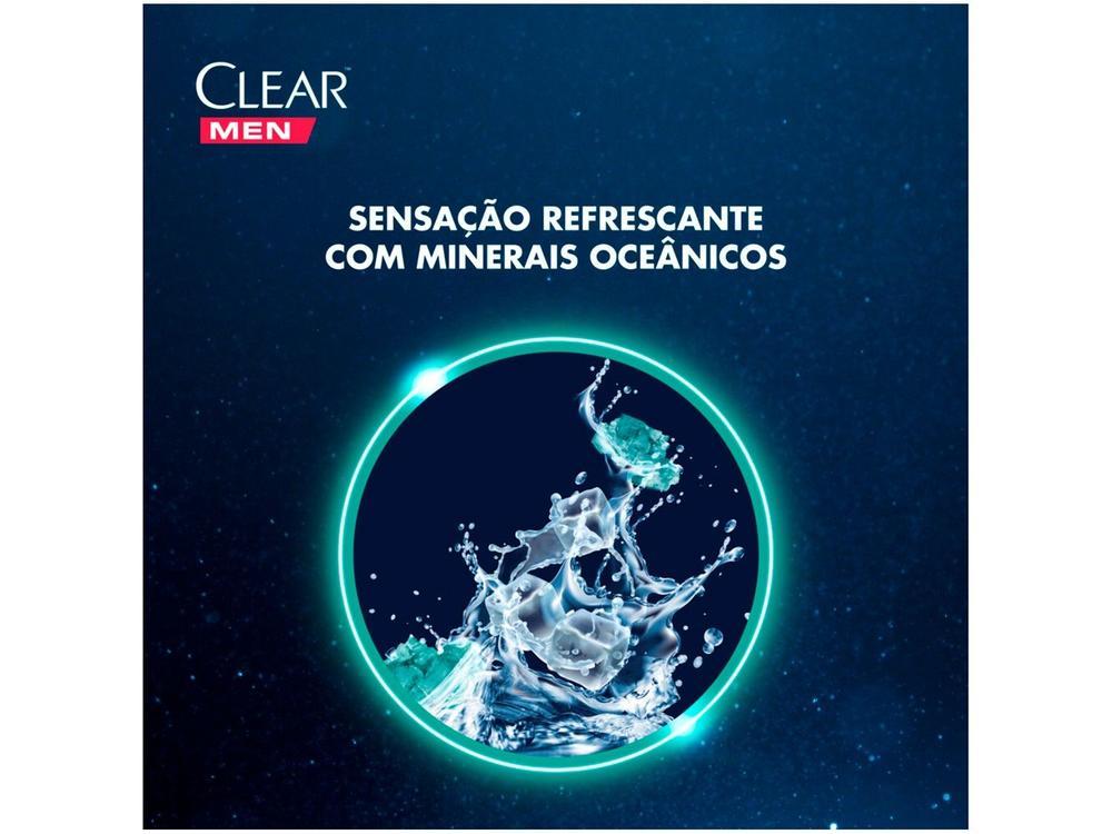 Shampoo Anticaspa Clear Men Limpeza Diária 2 em 1 - 12