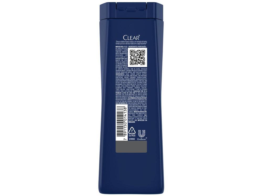 Shampoo Anticaspa Clear Men Limpeza Diária 2 em 1 - 3