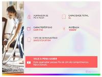 Aspirador de Pó e Água Electrolux 1400W - 2