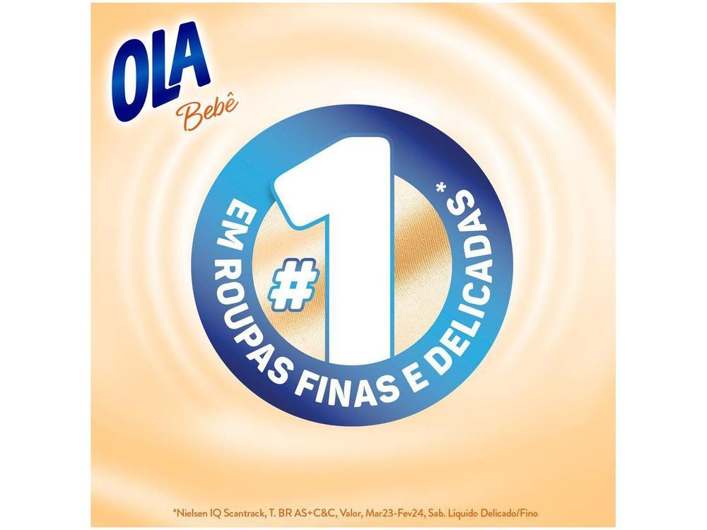 Sabão Líquido Concentrado Ola Bebê Neutro 1L - 8