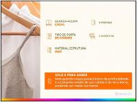 Guarda-roupa Casal com Espelho 3 Portas de Correr 2 Gavetas Demóbile Residence Flex - 10