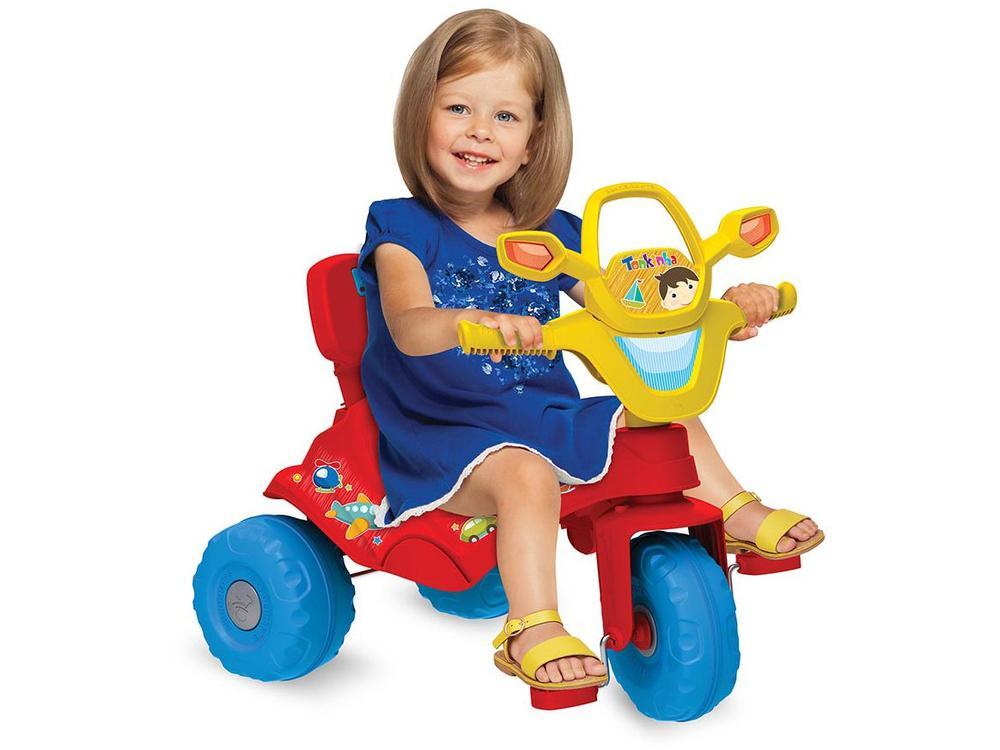 Triciclo Infantil Tonkinha com Empurrador - 11