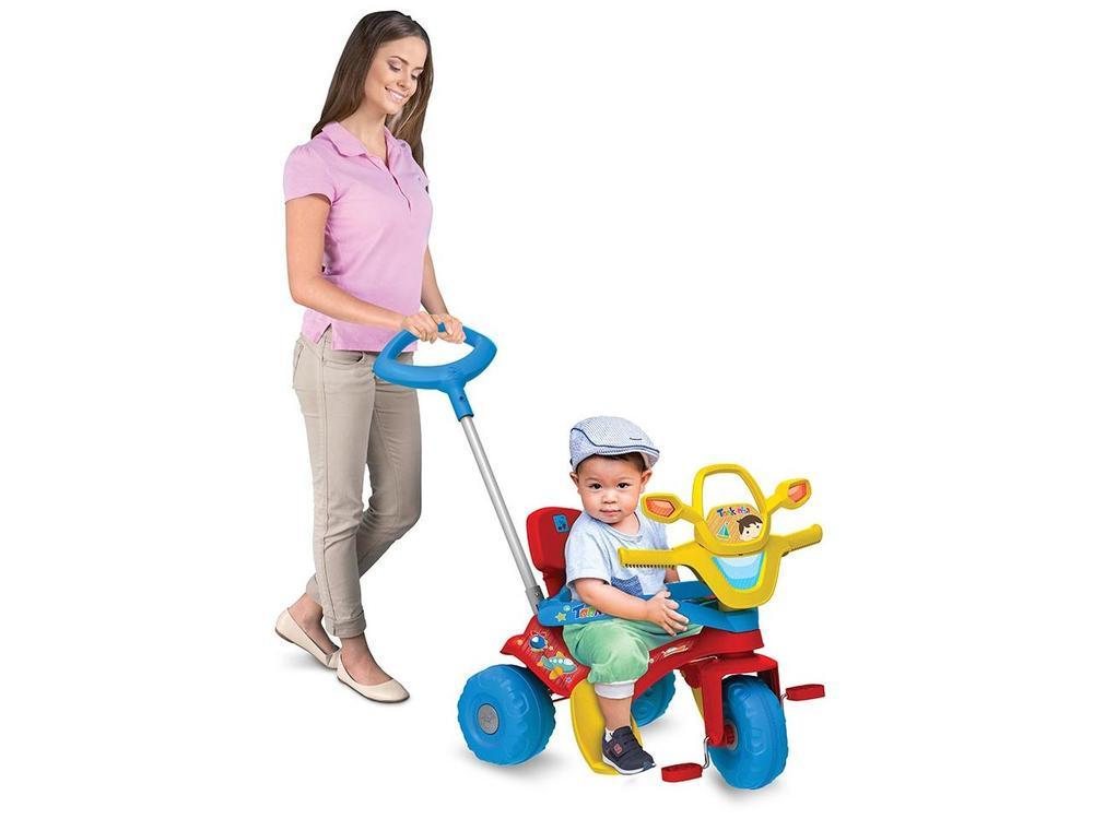 Triciclo Infantil Tonkinha com Empurrador - 12