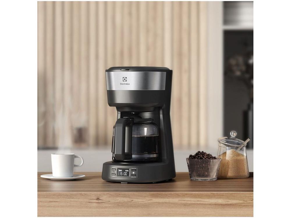 Cafeteira Elétrica Electrolux 30 Xícaras Experience Programável com Timer Preto ECM25 - 17