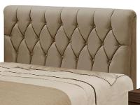 Cabeceira Queen Size Acolchoado Suede Dobuê Movelaria Istambul Mascavo - 2