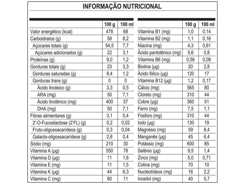 Fórmula Infantil Nestlé Leite Comfor 2 NAN - 8