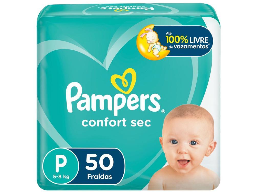 Fralda Pampers Confort Sec Tam. P - 1