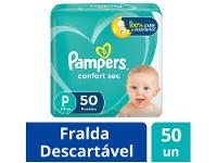 Fralda Pampers Confort Sec Tam. P - 2