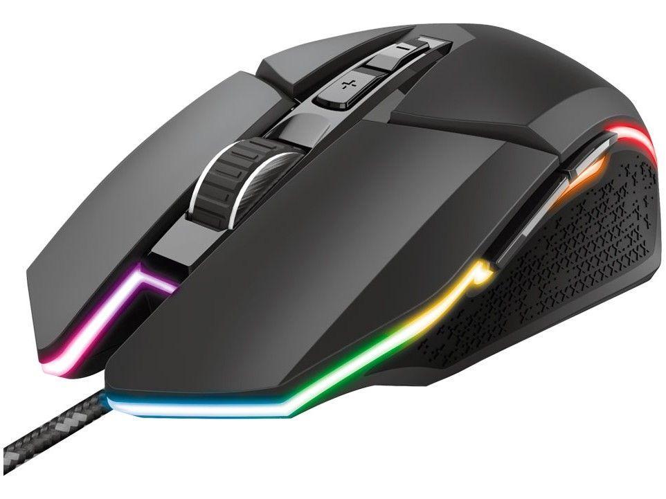 Mouse Gamer RGB Trust Óptico 6000DPI - 2