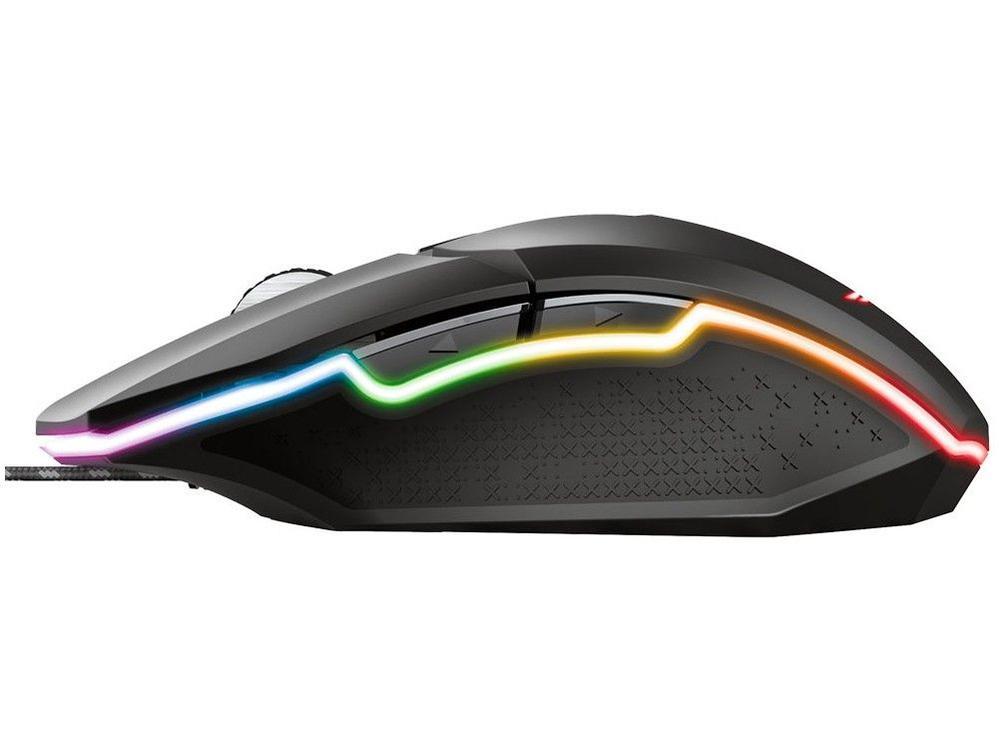 Mouse Gamer RGB Trust Óptico 6000DPI - 4