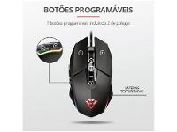 Mouse Gamer RGB Trust Óptico 6000DPI - 7