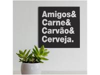 Placa Decorativa MDF Open Bar 20x20cm - 2