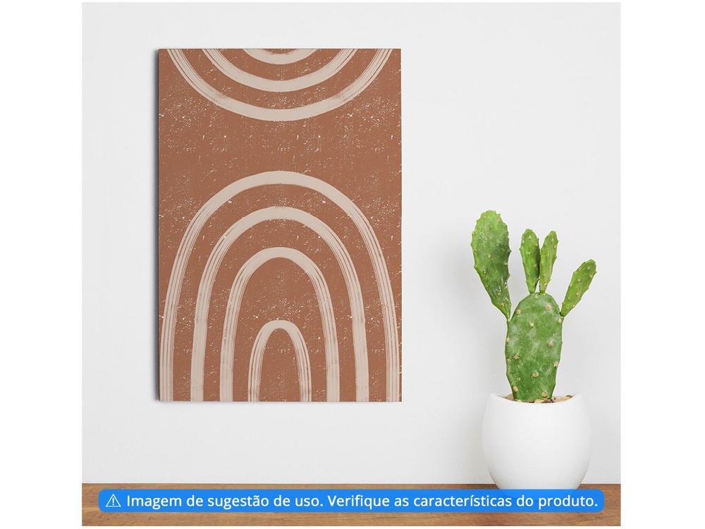 Placa Decorativa MDF Terracota Arco-Íris 20x29cm - 2
