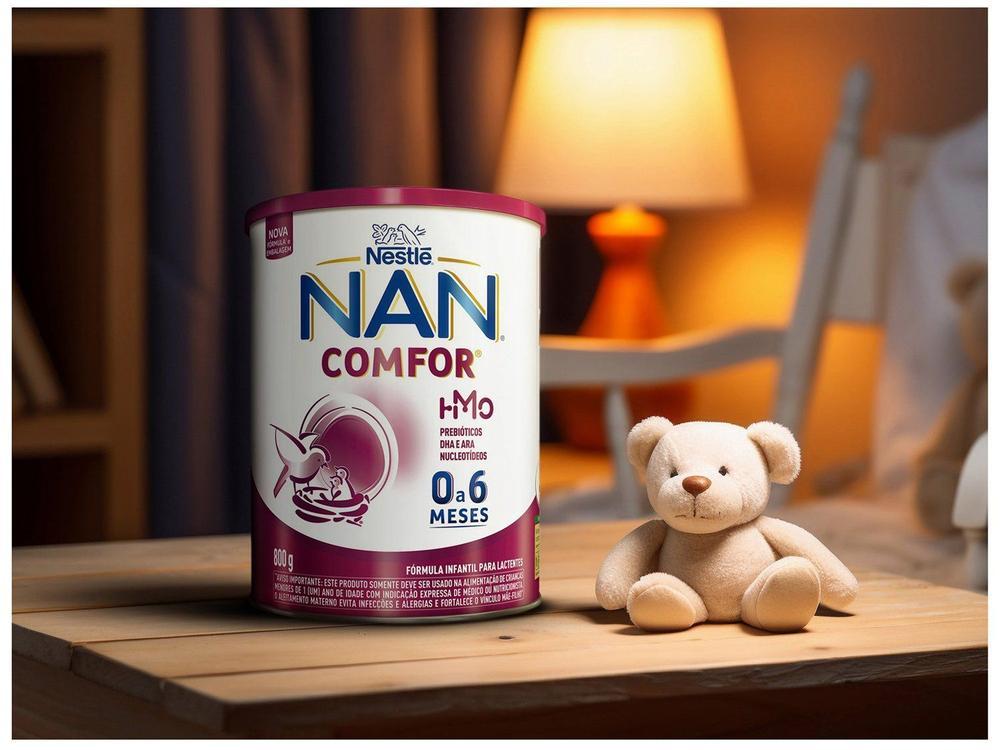 Fórmula Infantil Nestlé Leite Comfor 1 NAN - 3
