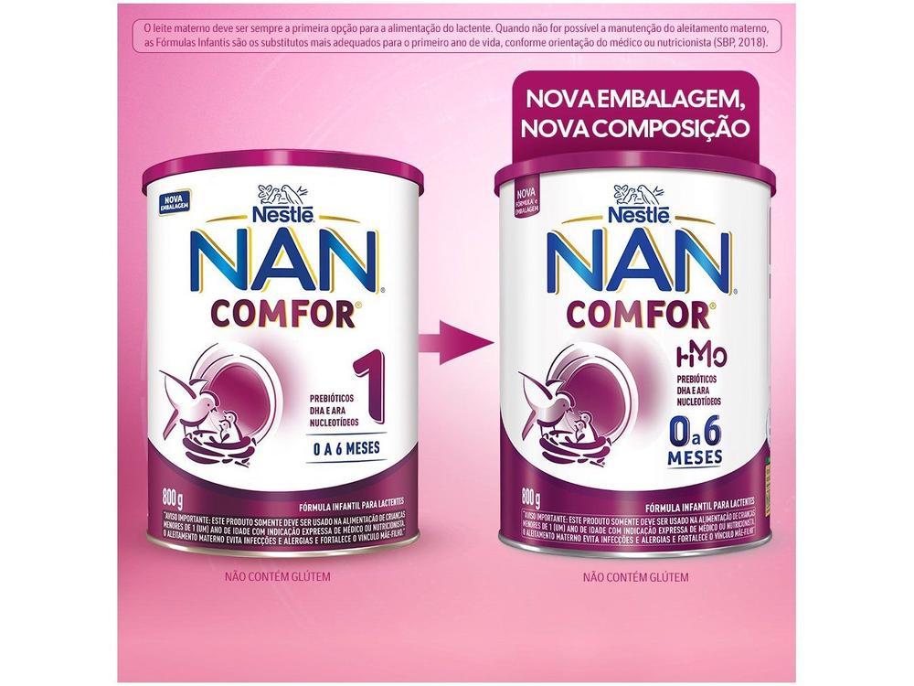 Fórmula Infantil Nestlé Leite Comfor 1 NAN - 5