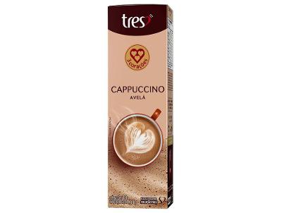 Cápsula Cappuccino Avelã TRES 3 Corações